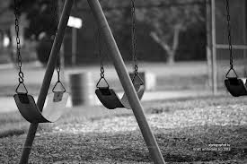 empty swing set